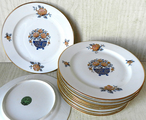 Art deco dessertteller - art, *