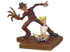 NIGHTMARE FREDDY KRUEGER ANIMATED MAQUETTE STATUE GENTLE GIANT -NO SIDESHOW NECA