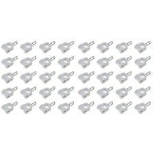  40 Stück Vorhang Hängende Riemenscheiben Vorhang Spur Räder Vorhang Roller