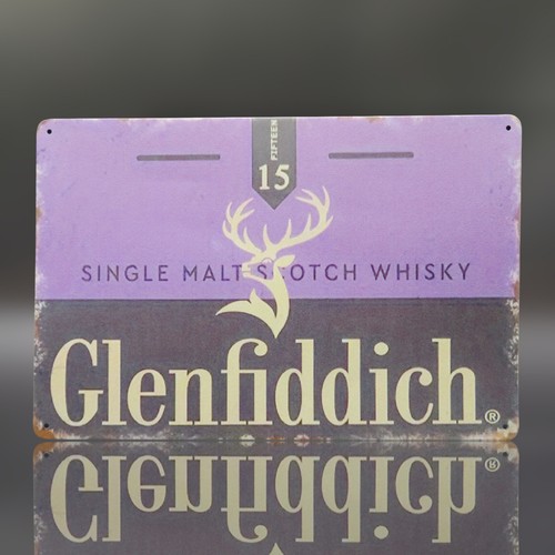 Glenfiddich whisky retro - whisky,