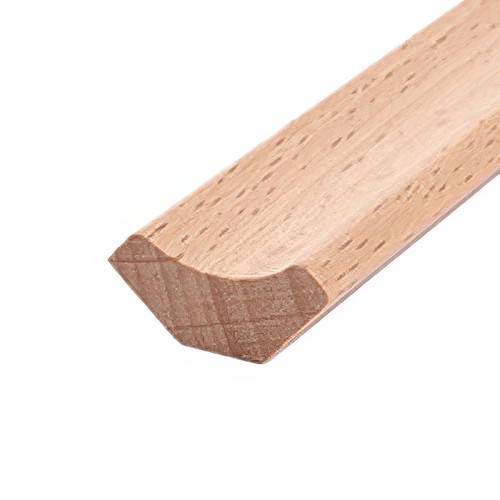 Hohlkehlleiste massivholz x - hohlkehlleiste,