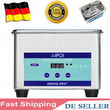 AIPOI Ultraschallreiniger Reinigungsgerät Timer Brillen Schmuck Reiniger 800ml