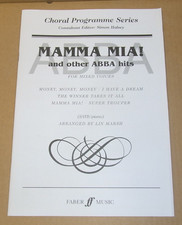 MANGEL ABBA Mamma Mia and Other ABBA Hits Noten für Chor SATB/PF Lin Marsh (Arr.