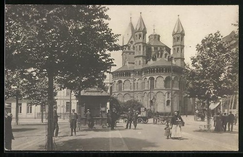 Foto köln kirche mit - foto-ak,