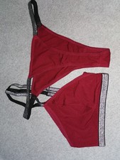 BH-Set Unterwäsche-Set Gr.XL weinrot-silber