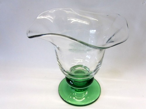 Glasschale vase grüner - glasschale,