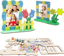 Holzblumen-Bilderrahmen-Sets