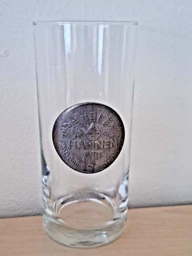 Hannen alt jubiläums bierglas - hannen,