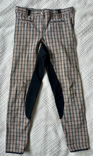 Kyron damen reithose karo - karo, blau