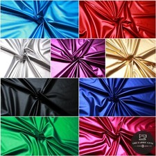 Einfach Metallic Lycra Stretch