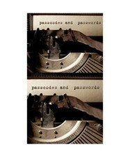 passwords and passcodes creative blank journal: passwords and passcodes creative