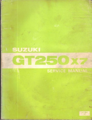 Suzuki gt250 1978 - suzuki, x7