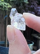 Herkimer diamond double water - double,