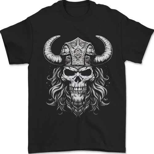 Wikinger krieger totenkopf - krieger,