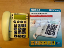 Großtastentelefon audioline - großtastentelefon,