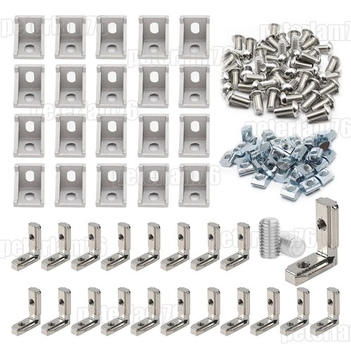 80x eckwinkel 30x30 winkel - 30x30, nut