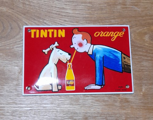 Tintin orange soft drink - tintin,