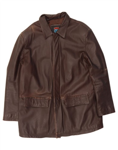 Route herren lederjacke - 66,