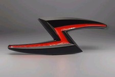 3D Blitz KFZ Metall Aufkleber