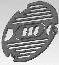 Grilleinsatz BBQ Ø 20cm für