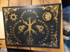 Hexenbrett Witchboard Halloween Geisterbeschwörung 59x44cm