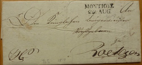 Brief montjoie monschau - montjoie,