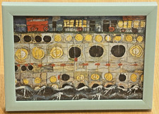 Kleiner gerahmter kunstdruck - kunstdruck,
