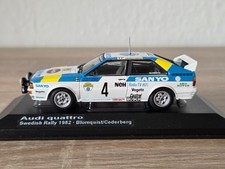 Audi Quattro A1 Swedish-Rallye 1982 Blomquist/Cederberg 1:43 Minichamps