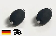 leise Bodenrollen aus Gummi hinten bodenschonend für Vorwerk Kobold VR100