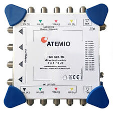 ATEMIO Multischalter Unicable-Line 5/4x16 - Einkabelsystem für 1 Satellit & 4x16