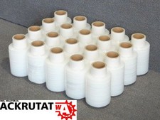 20 Rollen Mini-Wickelfolie 100mm x 150m Stretchfolie Handwickelfolie transparent