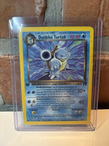 Pokemon dunkles turtok 1st - dunkles,