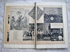 Fasnacht  Plakette  Fasnacht  Buch Basel 1932  mit Zeichnungen + originale Fotos