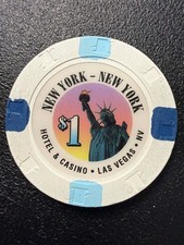 Las Vegas Casino Chip $1 New