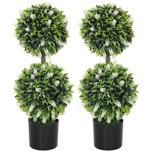 Künstliche pflanzen 2er set - pflanzen, 2er-set