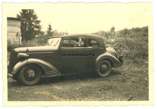 Orig foto soldat mit opel - soldat,