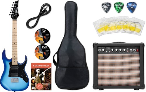 Tolle gitarre blue - e-gitarre, burst