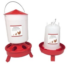 Chicken Feeder Waterer Set