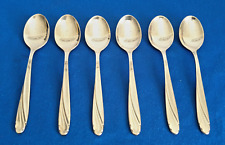 WMF Wien Besteck 6 Moccalöffel ca 10,7 cm 90er versilbert Art. 1248/04.24