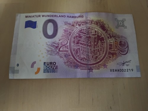 Euro souvenir banknote - 0,