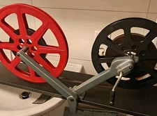 16mm Film 600m UMROLLER UMSPULGERÄT Spulgerät REWINDER SIEMENS BAUER Projektor