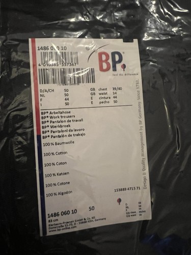 Arbeitshose baumwolle - bp®,