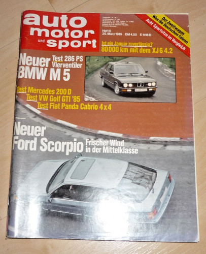 Auto motor sport zeitschrift - sport,