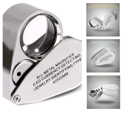 Juwelier lupe 40x - juwelier,