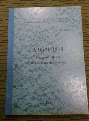 Nva vorschrift 052 215 - vorschrift, 052/1/215
