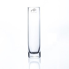 Glasvase, hohe Blumenvase