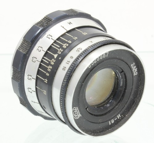 Industar 52mm 2 - industar-61, 1:2,8