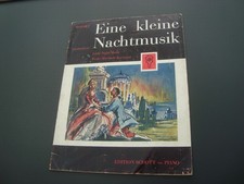 Klavier Notenheft: Mozart -  Eine kleine Nachtmusik - Schott - 5195