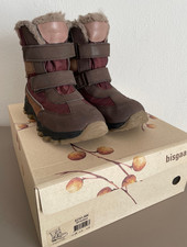 Bisgaard Eddie Winterstiefel Gr. 38 bordeaux Klettverschluss OVP vorhanden