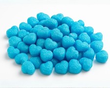 Verpackungschips Blau Herzform